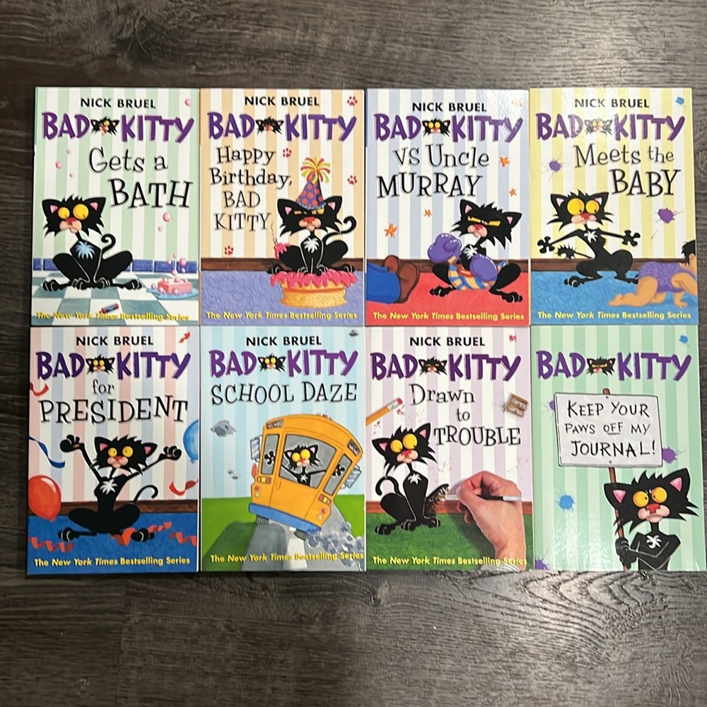 Bad Kitty's Complete Purrfect 8 Book Boxed Set